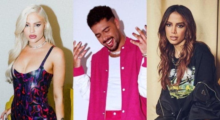 Artistas brasileiros conquistam espaço de destaque no ranking das mais tocadas no mundo REPRODUÇÃO/INSTAGRAM