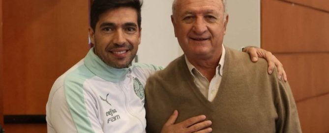 Abel e Felipão são dois dos maiores técnicos da história do Palmeiras