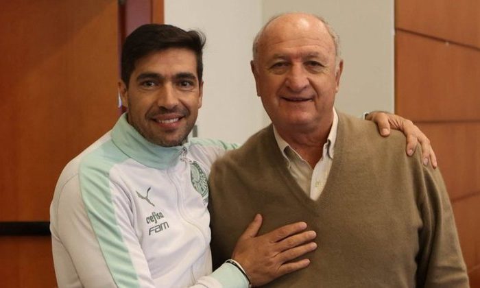 Abel e Felipão são dois dos maiores técnicos da história do Palmeiras