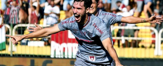 Martinelli comemora o segundo gol do Fluminense no jogo MAILSON SANTANA/FLUMINENSE FC (05.03.2022)