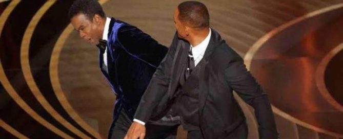 Will Smith deu tapa em Chris Rock ao vivo REPRODUÇÃO