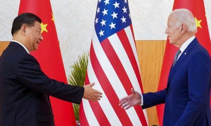 Joe Biden e Xi Jinping se reúnem antes da reunião do G20 KEVIN LAMARQUE/REUTERS - 14.11.2022