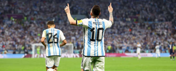 Lionel Messi já marcou cinco vezes nesta edição da Copa do Mundo
