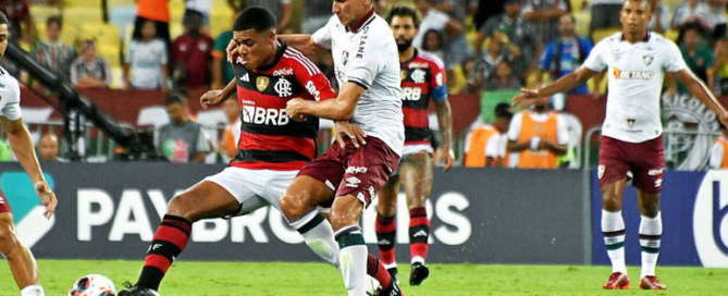 Fluminense x Flamengo pela primeira fase do Campeonato Carioca MAILSON SANTANA / FLUMINENSE FC
