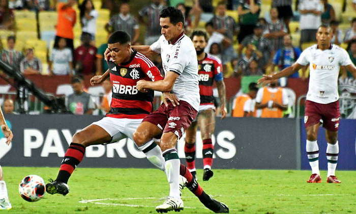Fluminense x Flamengo pela primeira fase do Campeonato Carioca MAILSON SANTANA / FLUMINENSE FC