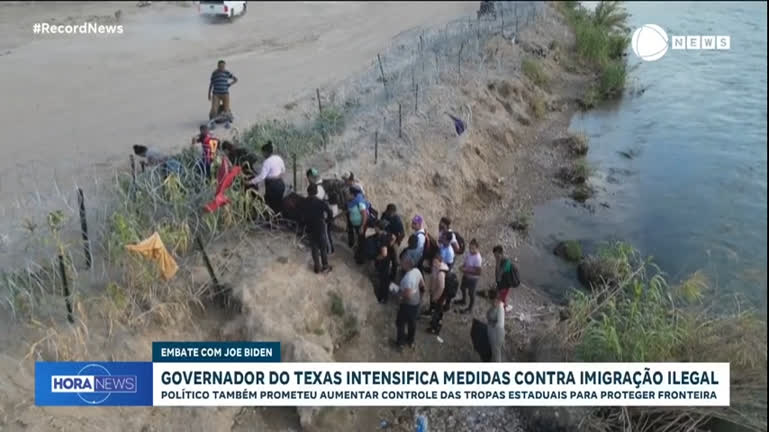 Governador do Texas intensifica medidas contra imigração ilegal nos Estados Unidos