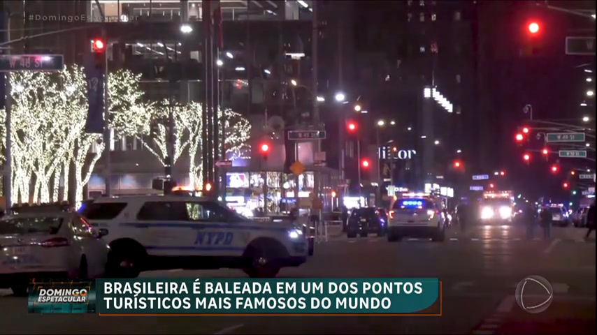 Turista brasileira é baleada em loja na Times Square